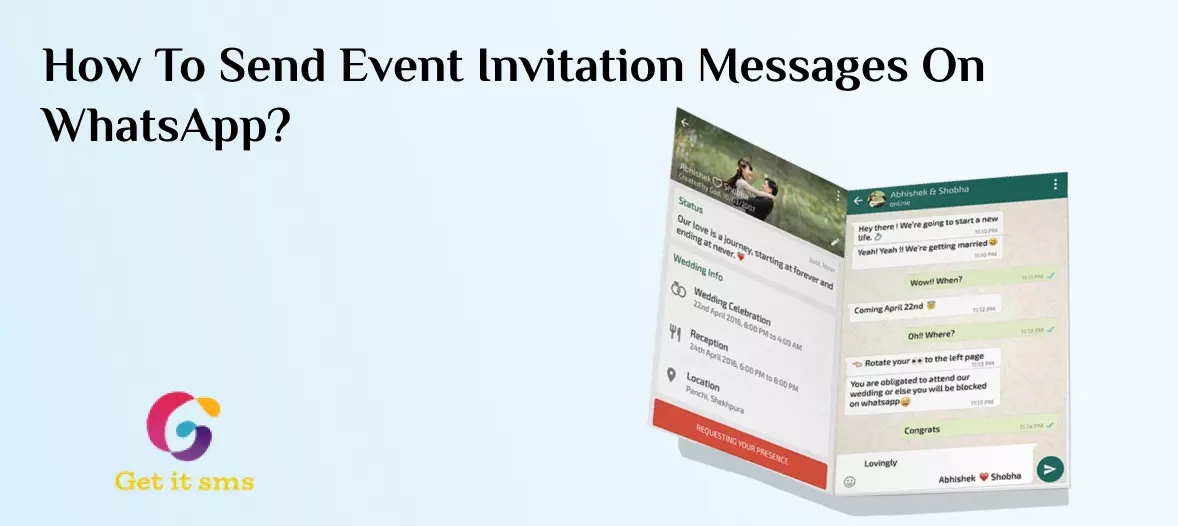 How To Send Event Invitation Messages On WhatsApp?