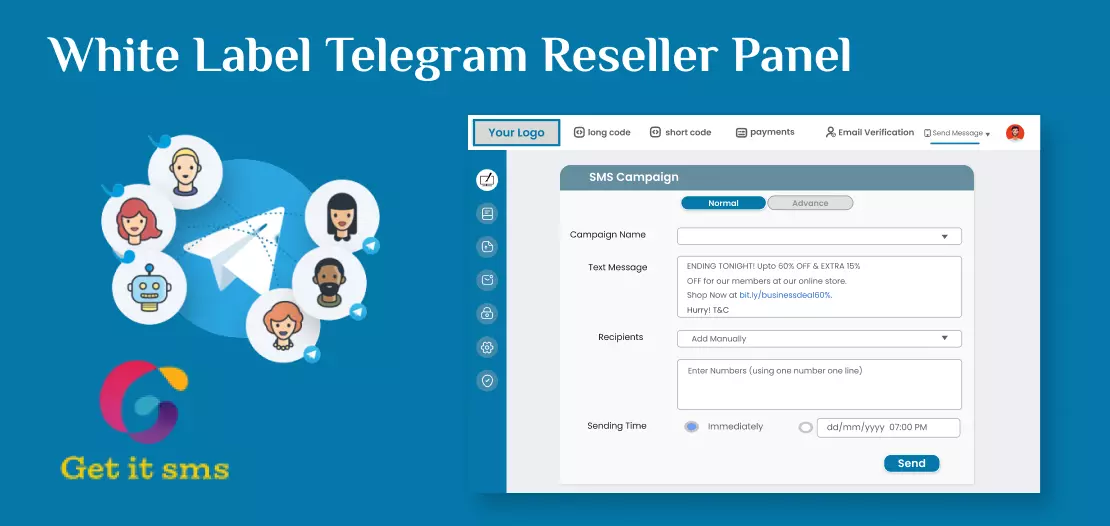 White Label Telegram Reseller Panel